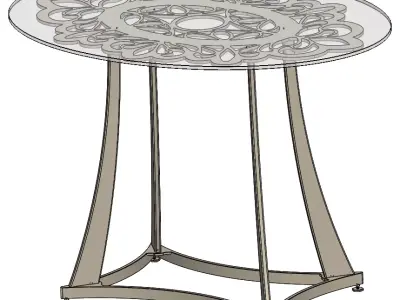 Art Table 3D model