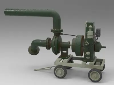 Water pump  3D model