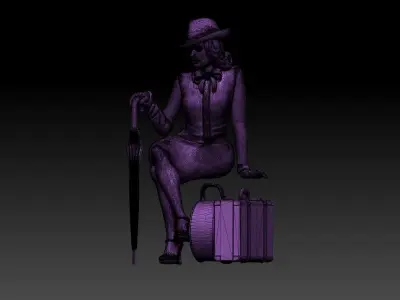 PASSENGER 3D print model 17