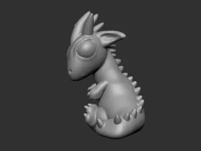 Baby Dragon 3D print model buy