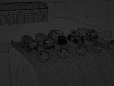 Vehicles Hate Pacman 3D model