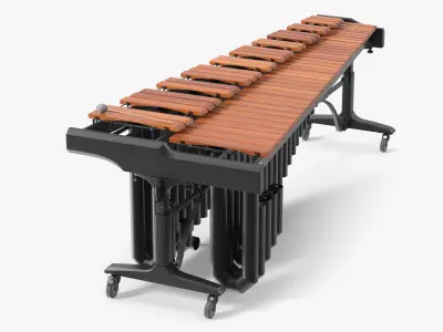 Marimba Musical Instrument Majestic M650DB 3D model