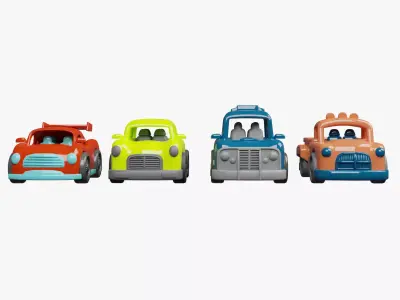 Kids Toys -  MiniCars 3D model