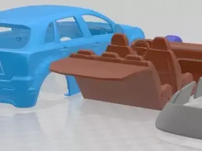 Mitsubishi Outlander Sport RVR ASX 2011 Printable Car 3D print model
