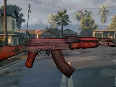 AK-47 ak - rifle 3D model order