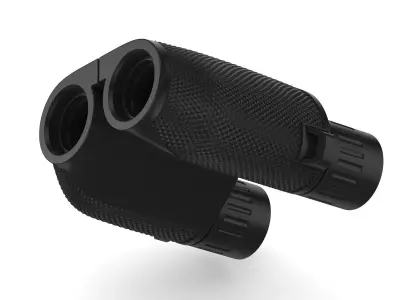 10x25mm Binocular 3D model