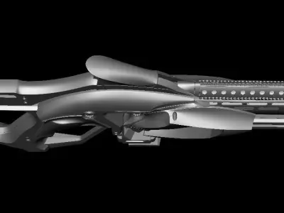 Gun 3D Model 3D model