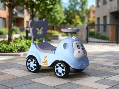 Baybee Baby Hangkai Push Ride On Car 3D model