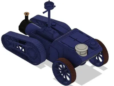MKI Steamer Tank 3D print model