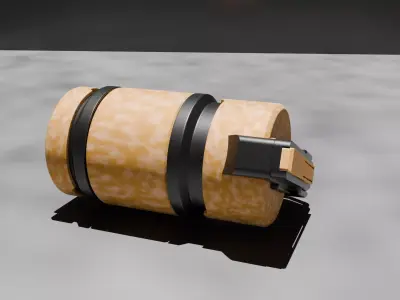 grenade 3D model 9