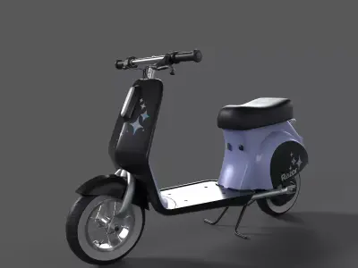 Razor Petite Electric Scooter Low-poly 3D model