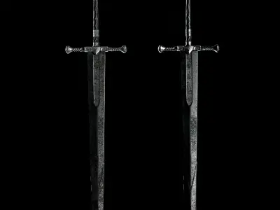 Blades of the lost 3D model