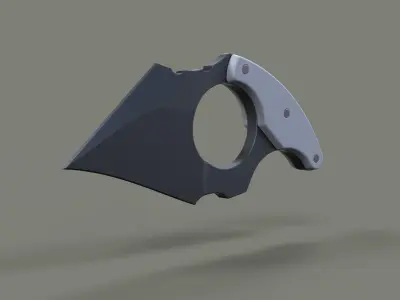 Push dagger 5 3D model