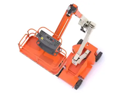 JLG E400AJPN Articulating Boom Lift 3D model