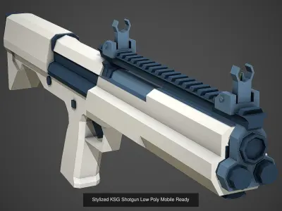 Tiny Stylized Weapon Pack vol 01 - Low Poly Game Ready 3D Model Collection