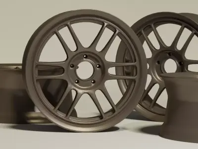 Rims Alloy Free 3D model