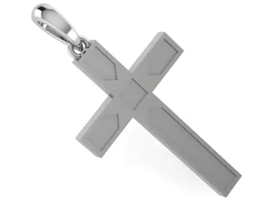 CROSS PENDANT CR118 3D print model