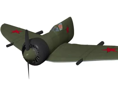 Cheranovsky BICh-17 3D model
