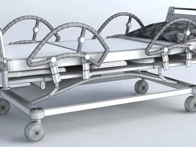 BED MEDICAL 3D model