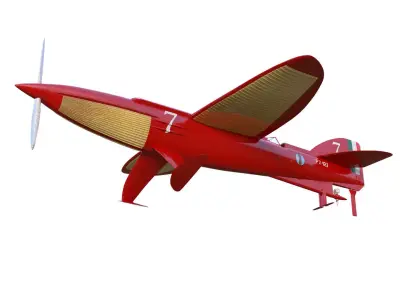 Piaggio P7 3D model