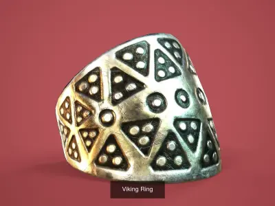 Viking game models 3D Model Pack