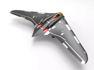 Horten Ho 229 3D model shop