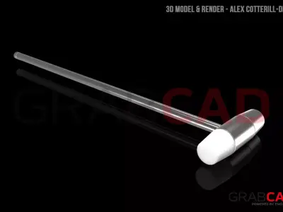 Watch Pin Hammer Free 3D model