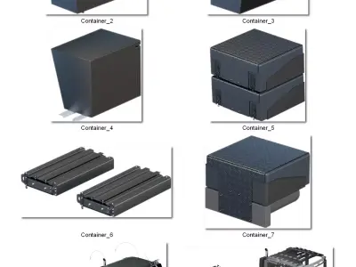 Dosch 3D - Defense Truck Details 3D model
