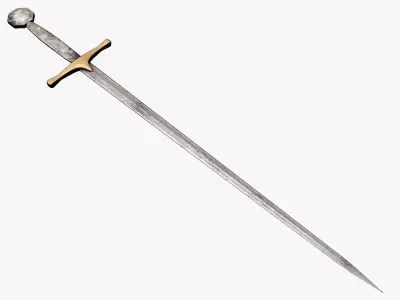 Medieval weapons Low-poly 3D model order