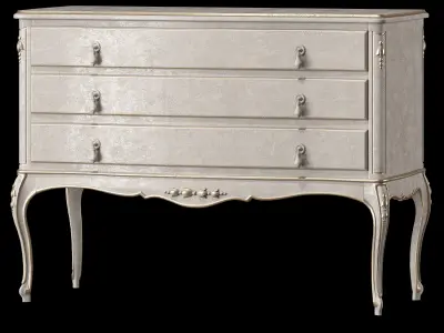 silvano grifoni nightstand  and dresser art 3650 3D model
