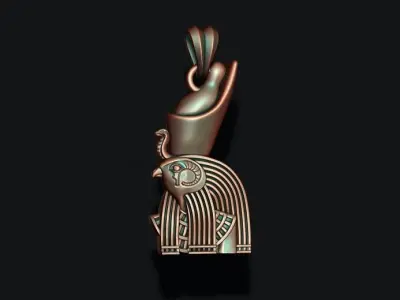 Horus pendant 3D print model purchase