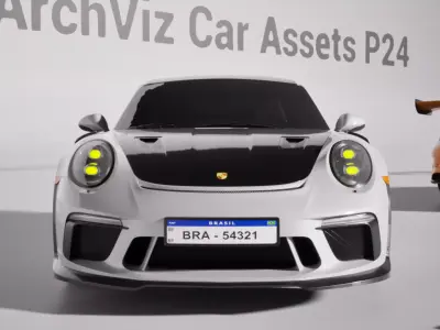 ArchViz Car Assets P24 - Unreal Engine 5 3D model