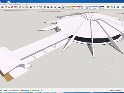 Sketchup Museum 111 Free 3D model
