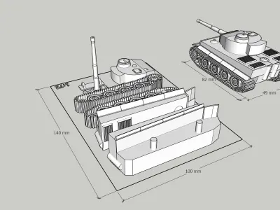 3Dprint Panzer Tank 3D print model