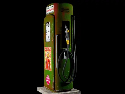 Gas Pumb Free 3D model