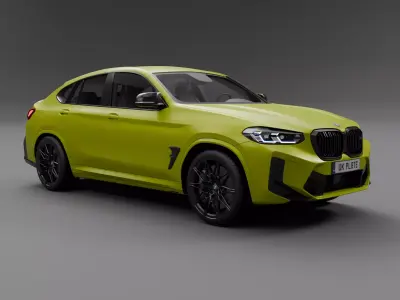 Bmw X4m Free 3D model