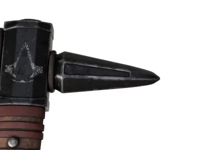 Realistic Tomahawk High-Detail Historical Design for Renders 3D model