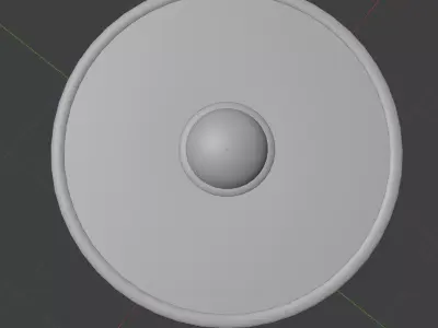 Medieval Shield- UE5 Ready Free 3D model