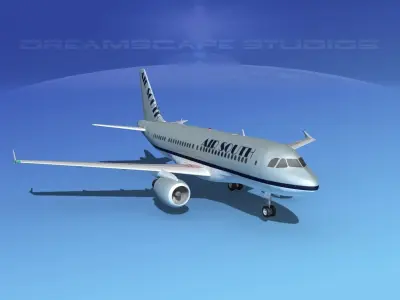 Airbus A319 Air South 3D model