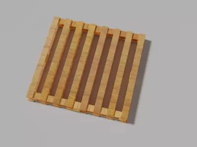 Pallet Crate 3D model