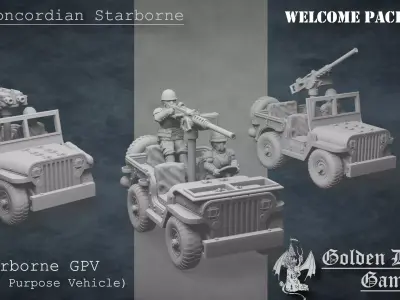 Starborne GPV 3D print model