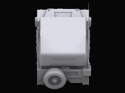 Gundam EF Jeep model 3D model