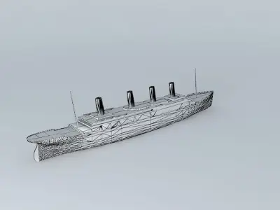 TITANIC Dummy 1912 Free 3D model