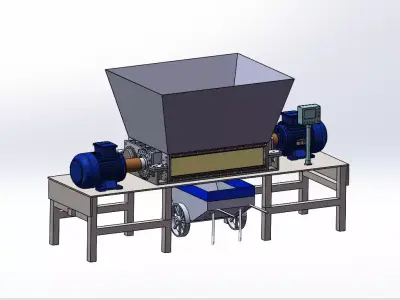 Stone Crusher  3D model