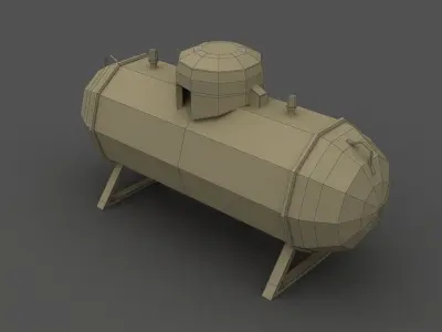 Propane Tank 3D model purchase