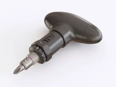 Screwdriver electric 3D model