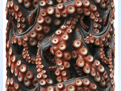 Octopus Seamless Texture Texture by zames1992 from CGTrader