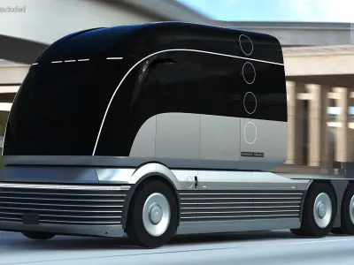  Hydrogen Concept Semi Truck 