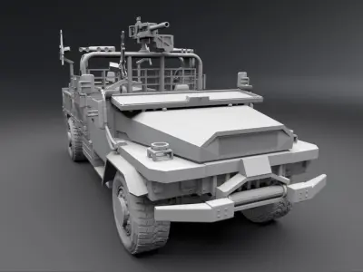 ACMAT VLRA TDN Scale model 3D print model