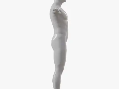 Male mannequin pose 1 PBR 
